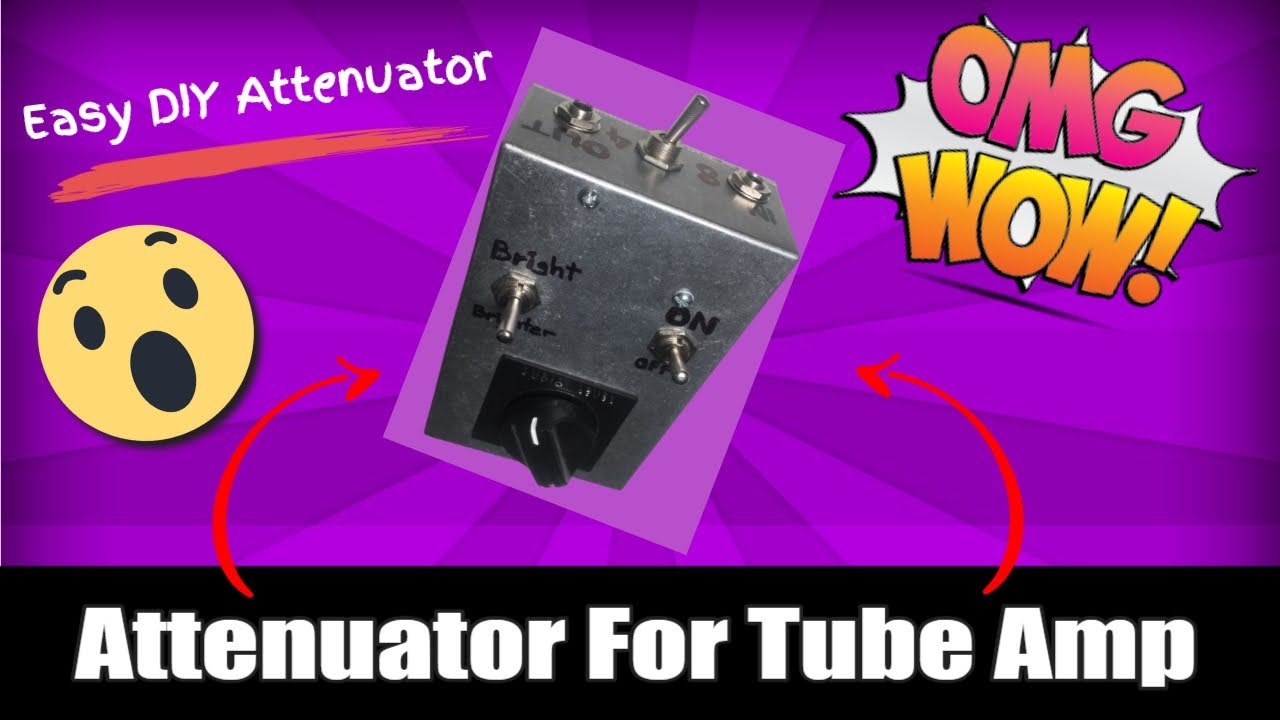 🆕Build A Tube Amp Attenuator ➡ Diy Attenuator Tube Amp