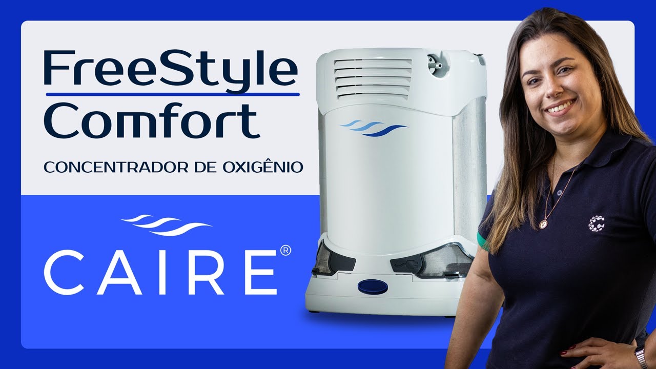É impressionante como esse concentrador é portátil | FreeStyle Comfort CAIRE