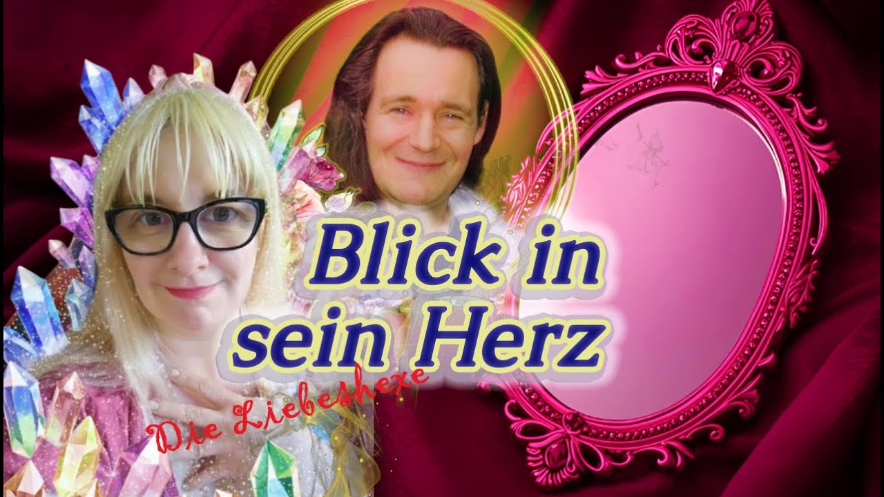 Die Liebeshexe blickt in den Zauberspiegel deines Geliebten
