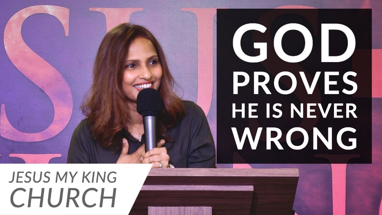 God Always Proves He is Right | Angeline Francis