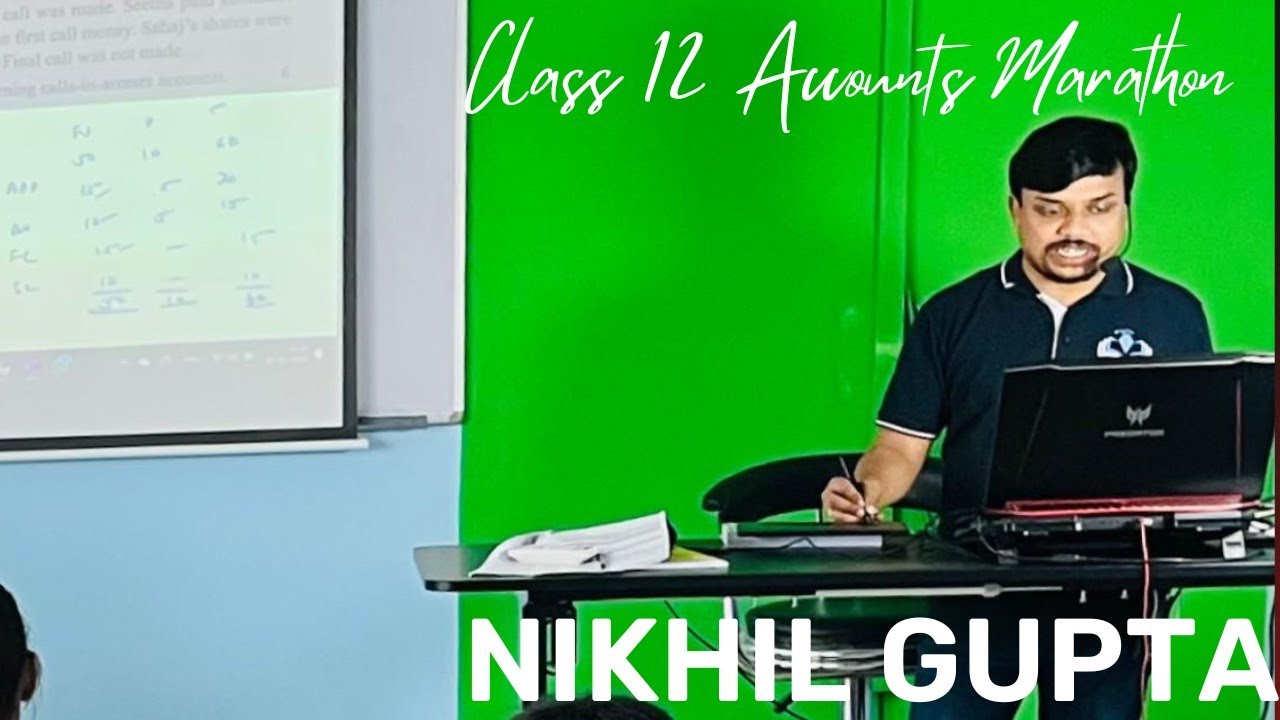cLASS 12 ACCOUNTS Marathon