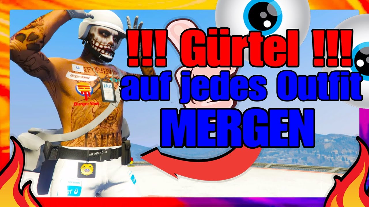 😍 GÜRTEL AUF JEDES OUTFIT 😍 Workaround zum Torso 1 Merge. für Mann und Frau 😎👍🏻