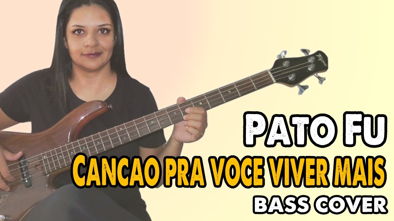 .:BASS COVER:. Canção pra você viver mais - Pato Fu
