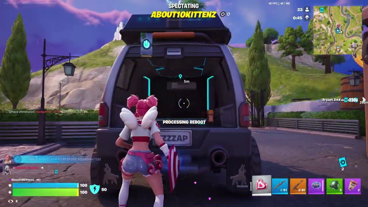 Fortnite 7 Kill Victory w Bryant!