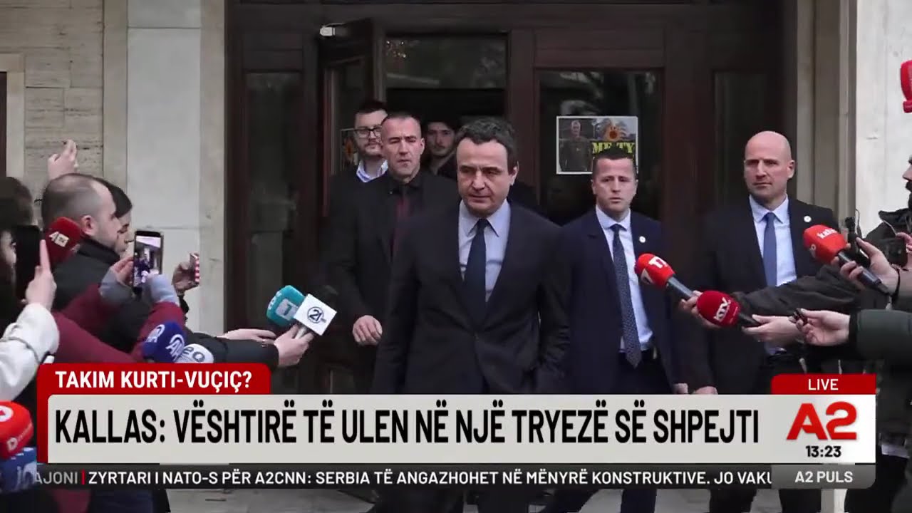 Takim Kurti-Vuçiç, Kallas: Vështirë të ulen në një tryezë së shpejti