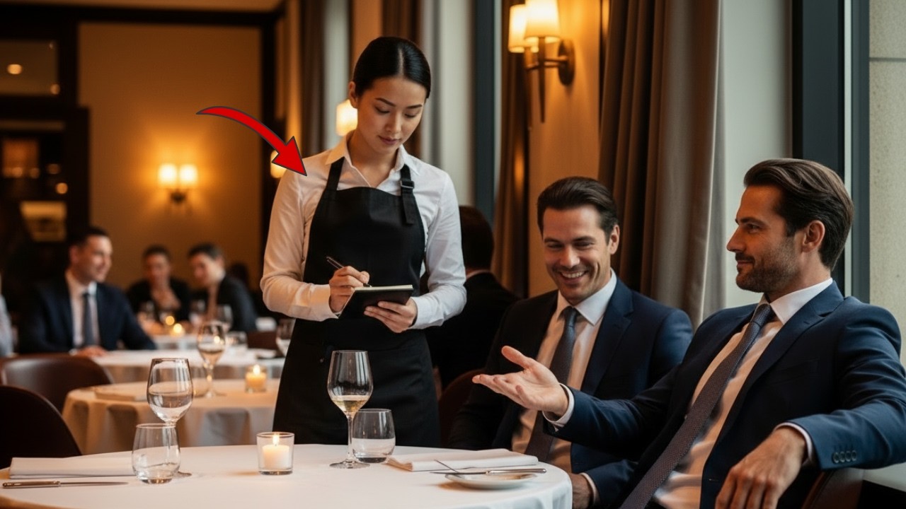The Order Was Meant to Humiliate the Waitress, the Elite Businessman Stops Mid-Thought...