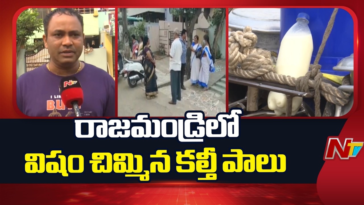 Rajamandry: రాజమండ్రిలో కల్తీ పాలు తాగి ముగ్గురు మృ*తి | Special Report | NTV Telugu