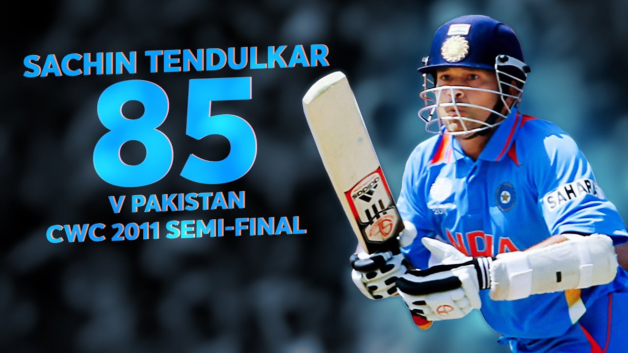 Sachin Tendulkar troubles Pakistan in the semi-final | CWC 2011