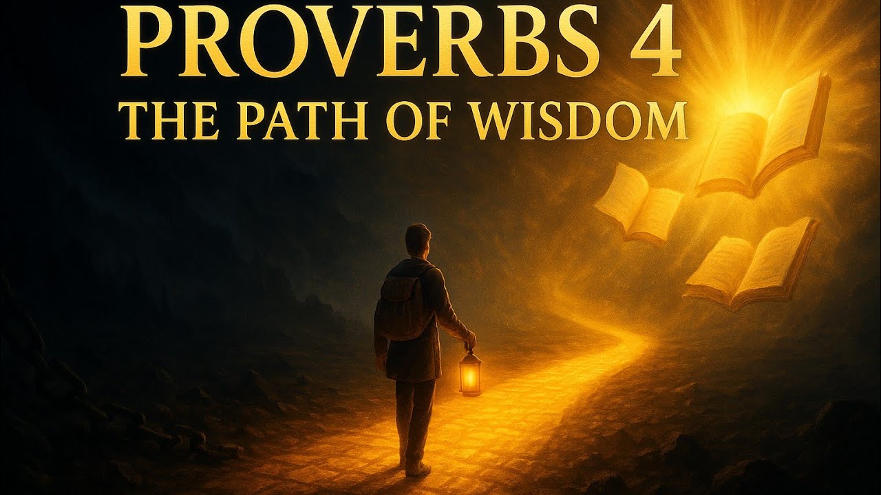 PROVERBS CHAPTER 4 (NLT)-BIBLE READING. THE BOOK OF WISDOM #bible #biblestudy #proverbs