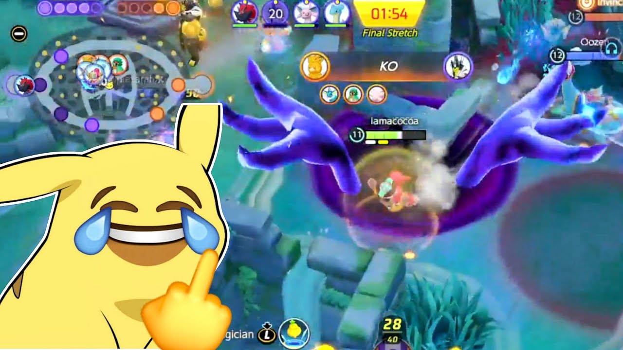 Darkrai got scammed 😂 | Pokémon Unite funny compilation 