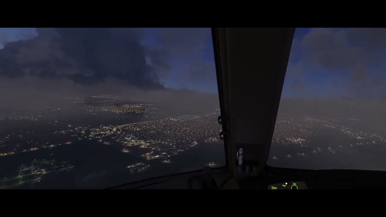 LFPB appr and landing - PMDG 777-300ER