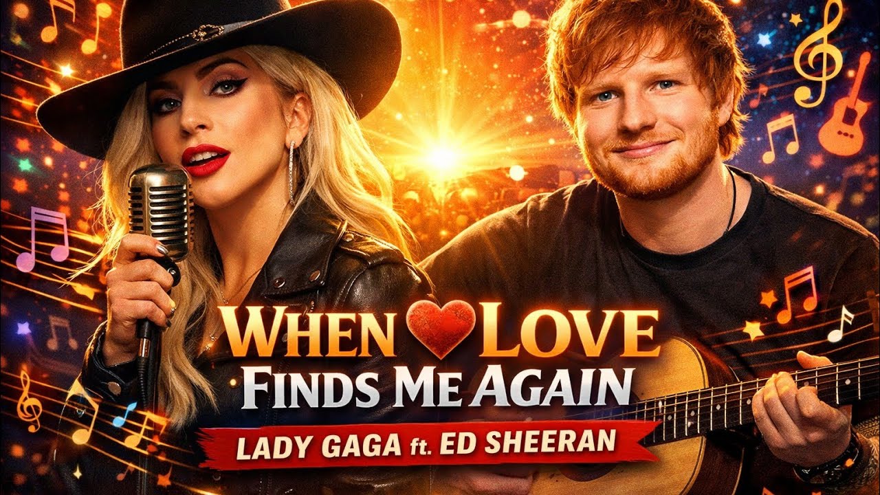 When Love Finds Me Again - Lady Gaga Ft Ed Sheeran (Official Music 2026) Heartfelt Love Song 