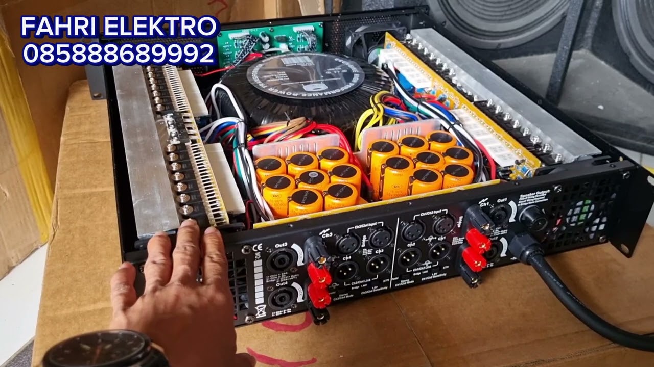 REVIEW POWER 4 CHANNEL MURAH BUILT UP SOUNDSTANDARD TD15004PRO