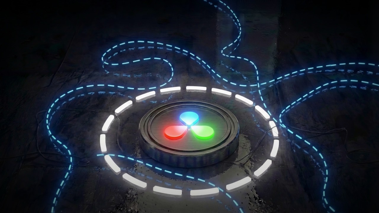 Create Animated Dashed Paths in DaVinci Resolve (One Node Only)