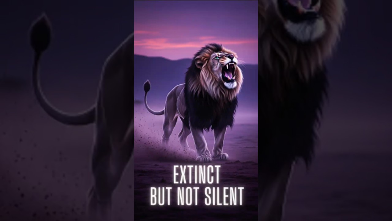 The Extinct Cape Lion Roars Again — This Gave Me Chills 👻🦁