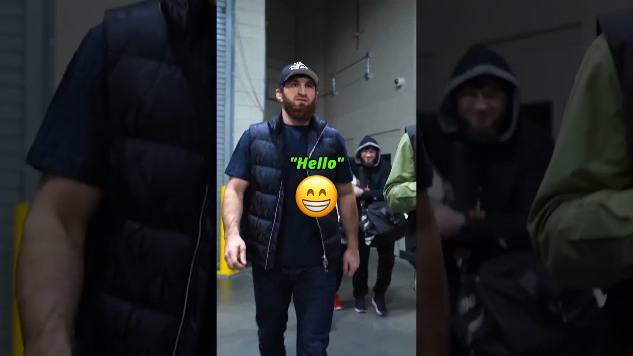 Jiri was SURPRISED after seeing Ankalaev IN PERSON #ufc #mma #ufc320