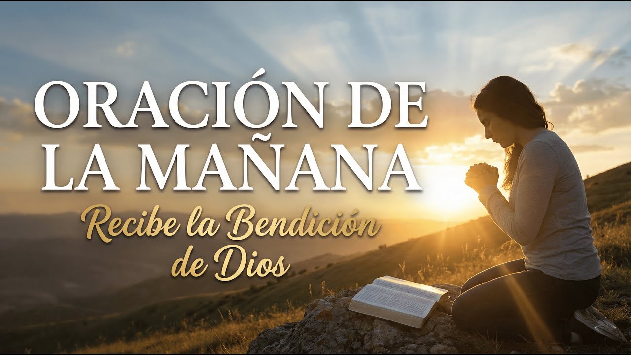 Recibe la Bendición Divina y Comienza tu Día con Dios | (12 MIN) ORACIÓN DE LA MAÑANA DIA 1 🙏