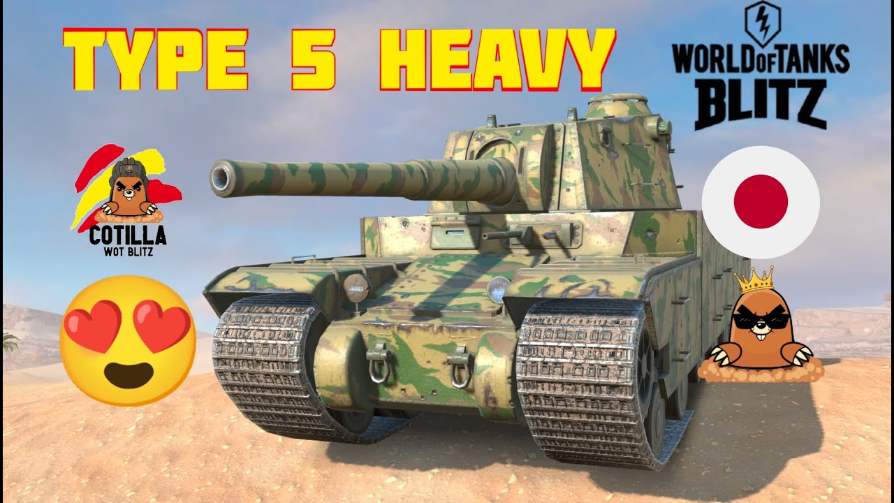 Reseña Type 5 Heavy WoT Blitz | Merece la pena comprar Type 5 Heavy World of Tanks Blitz en Español