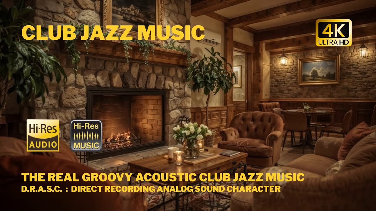 CLUB JAZZ I The Real Groovy Club Jazz Music - True Analog Sound Character  (D.R.A.S.C. Technology)