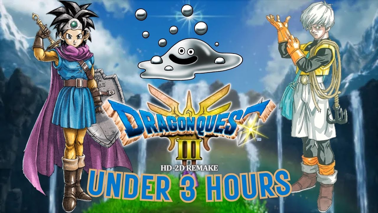 Dragon Quest III HD 2D speedrun in 2:56:15