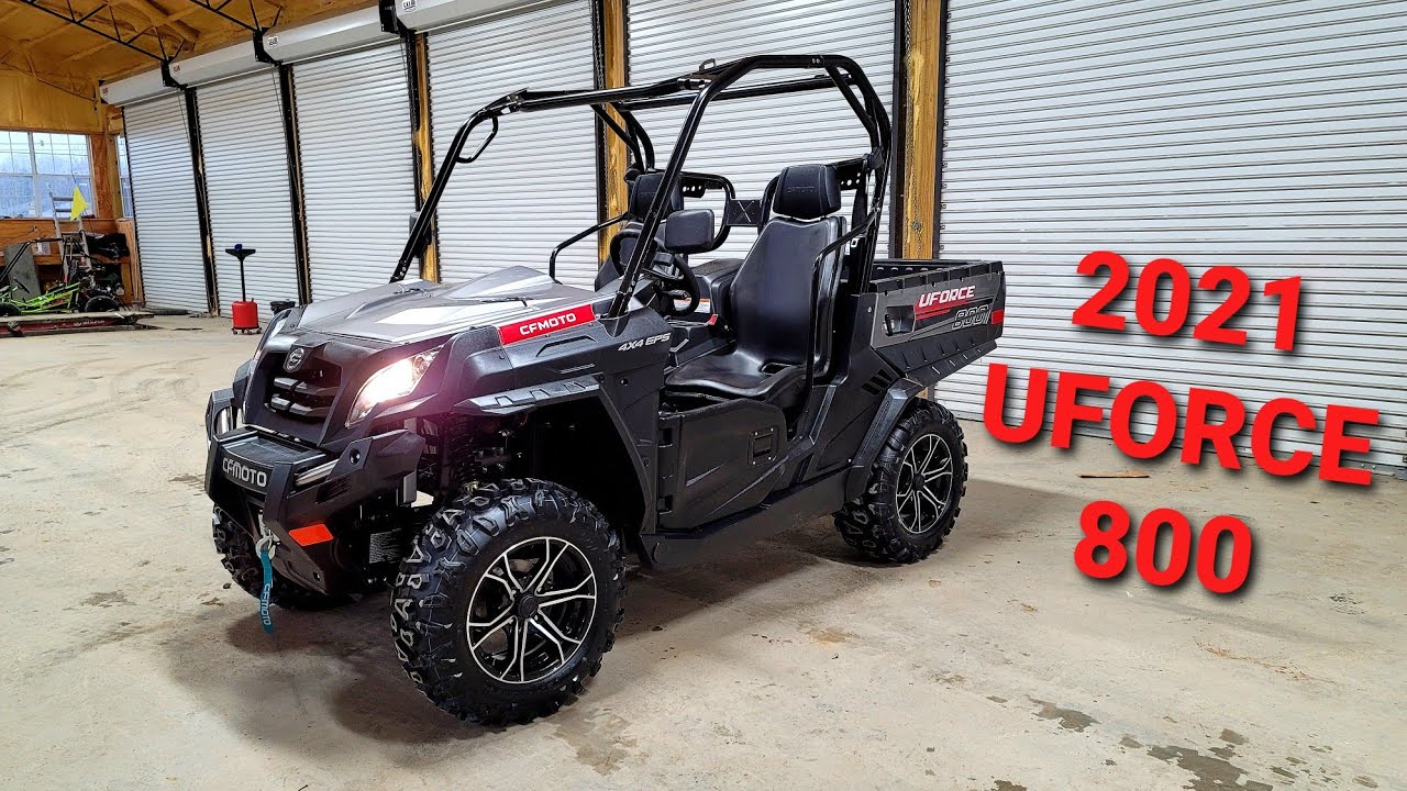 2021 CFMOTO UFORCE 800 Walk Around & My Thoughts