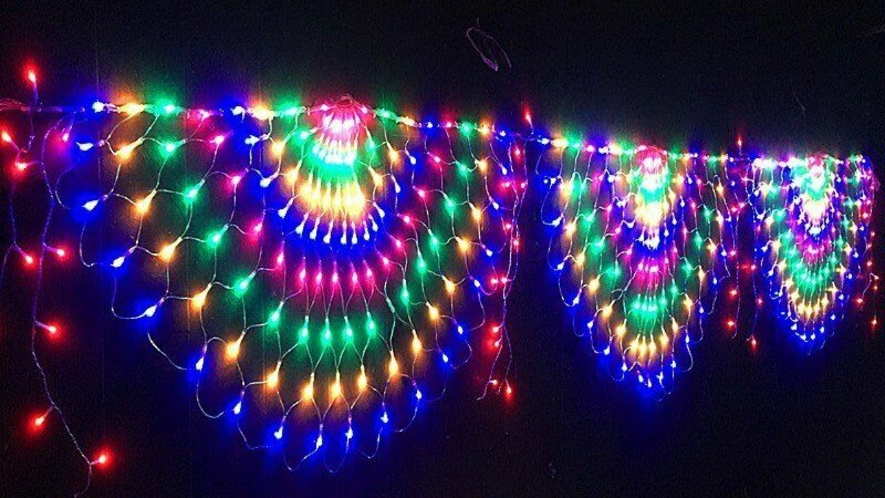 Christmas party light show
