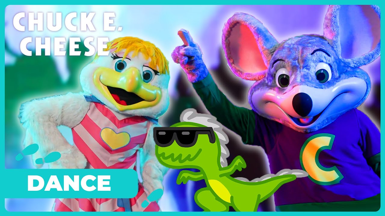 Learn to Dance Like a DINOSAUR! 🦖| Chuck E. Cheese Fun Dancing Videos for Kids