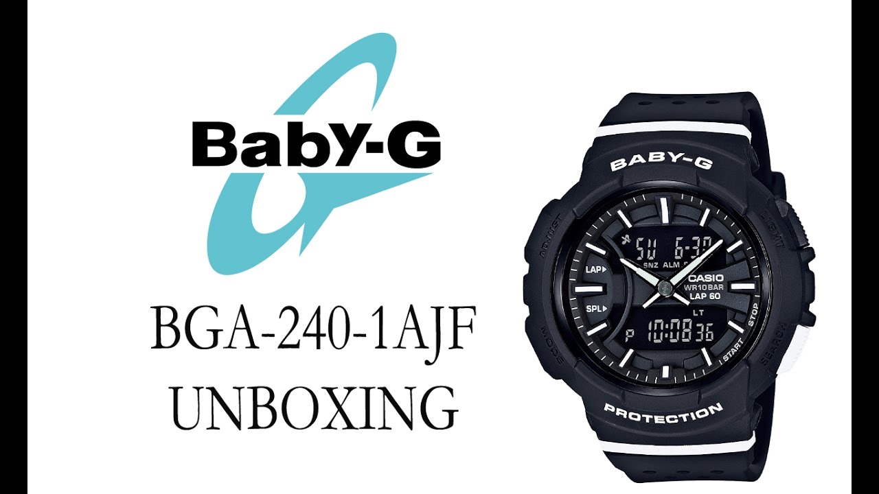 BABY-G BGA-240-1AJF unboxing