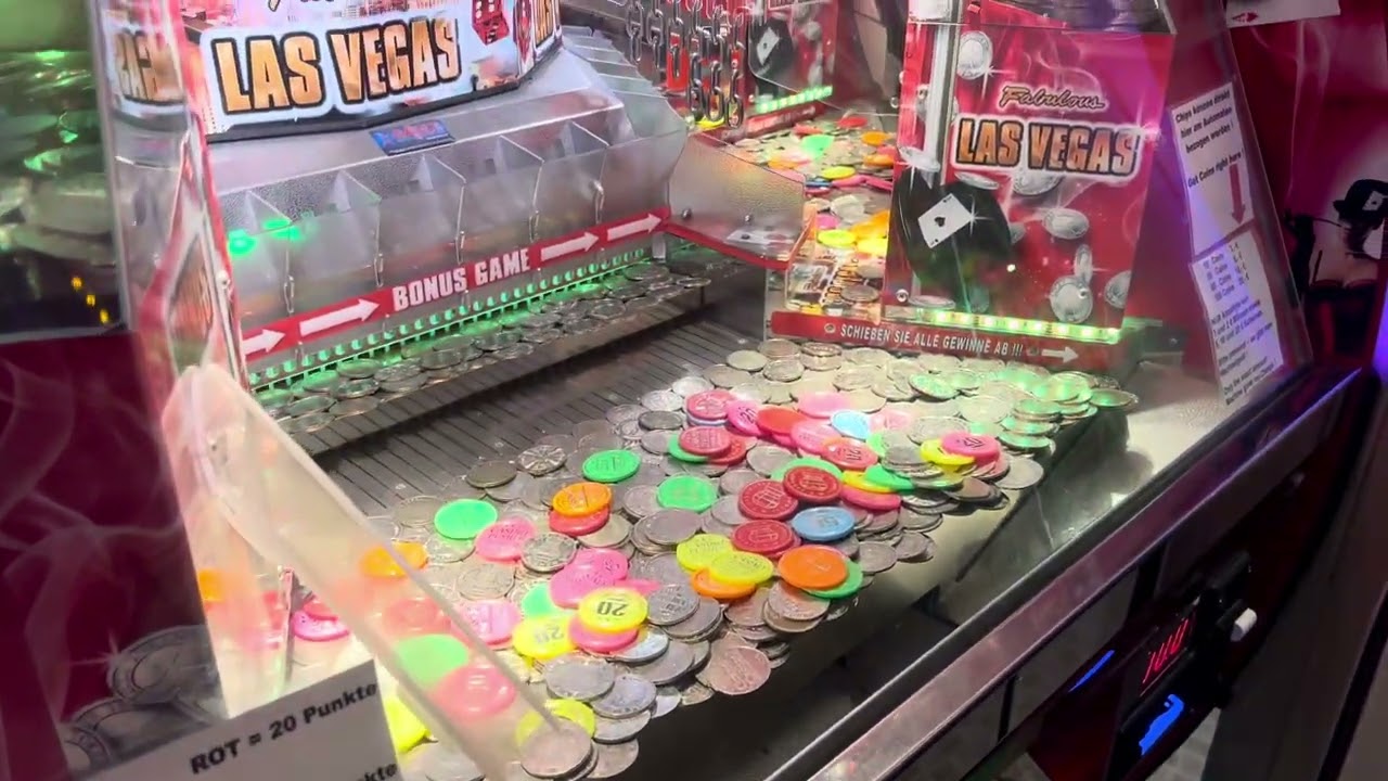 Las Vegas Münzschieber / coin pusher - slot - Schützenfest Kirmes