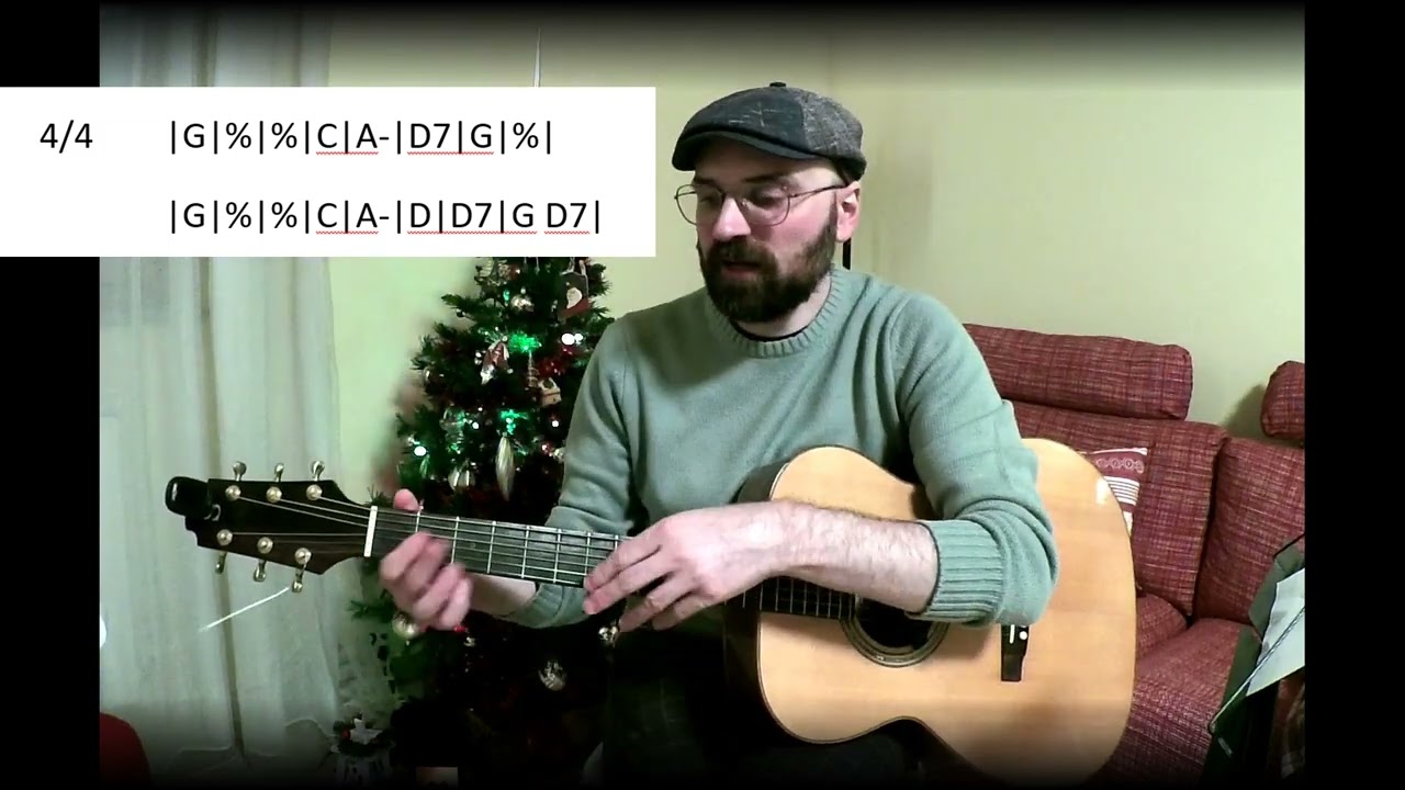 Chitarra per diletto - 60ª lezione - Accentare il 2 e il 4, impariamo Jingle Bells!