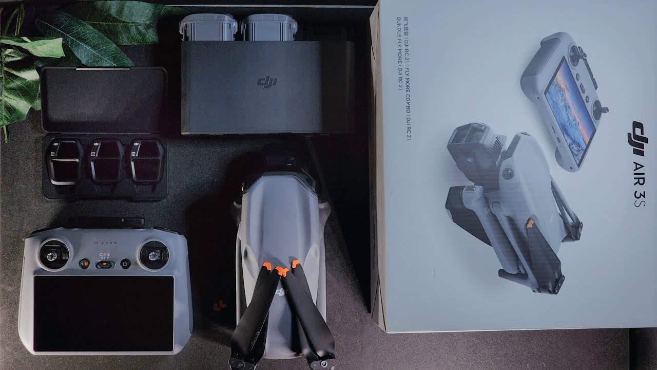 DJI AIR 3S unboxing 