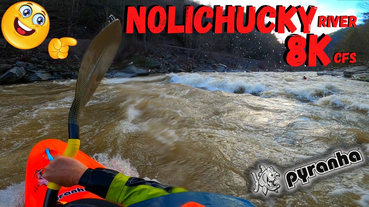 Nolichucky Gorge Kayaking 8000cfs