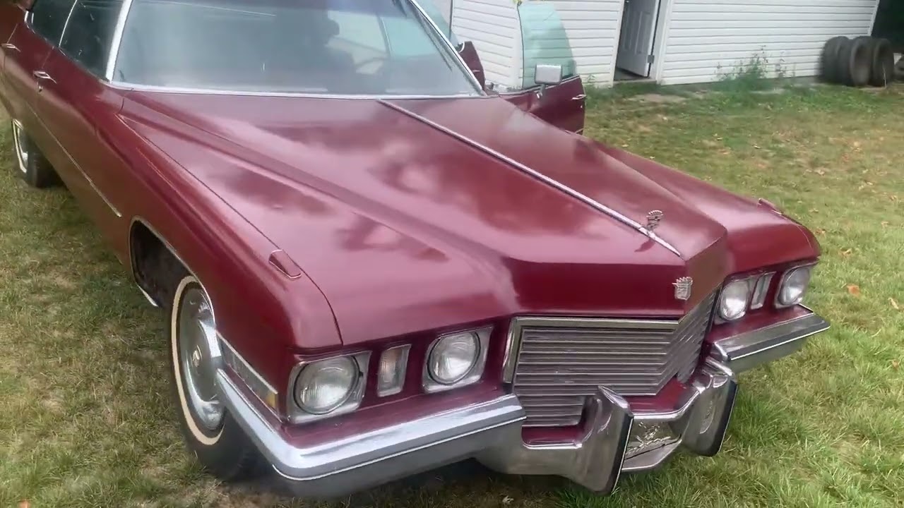 1972 Cadillac Sedan DeVille- BEFORE and AFTER!   Video 32