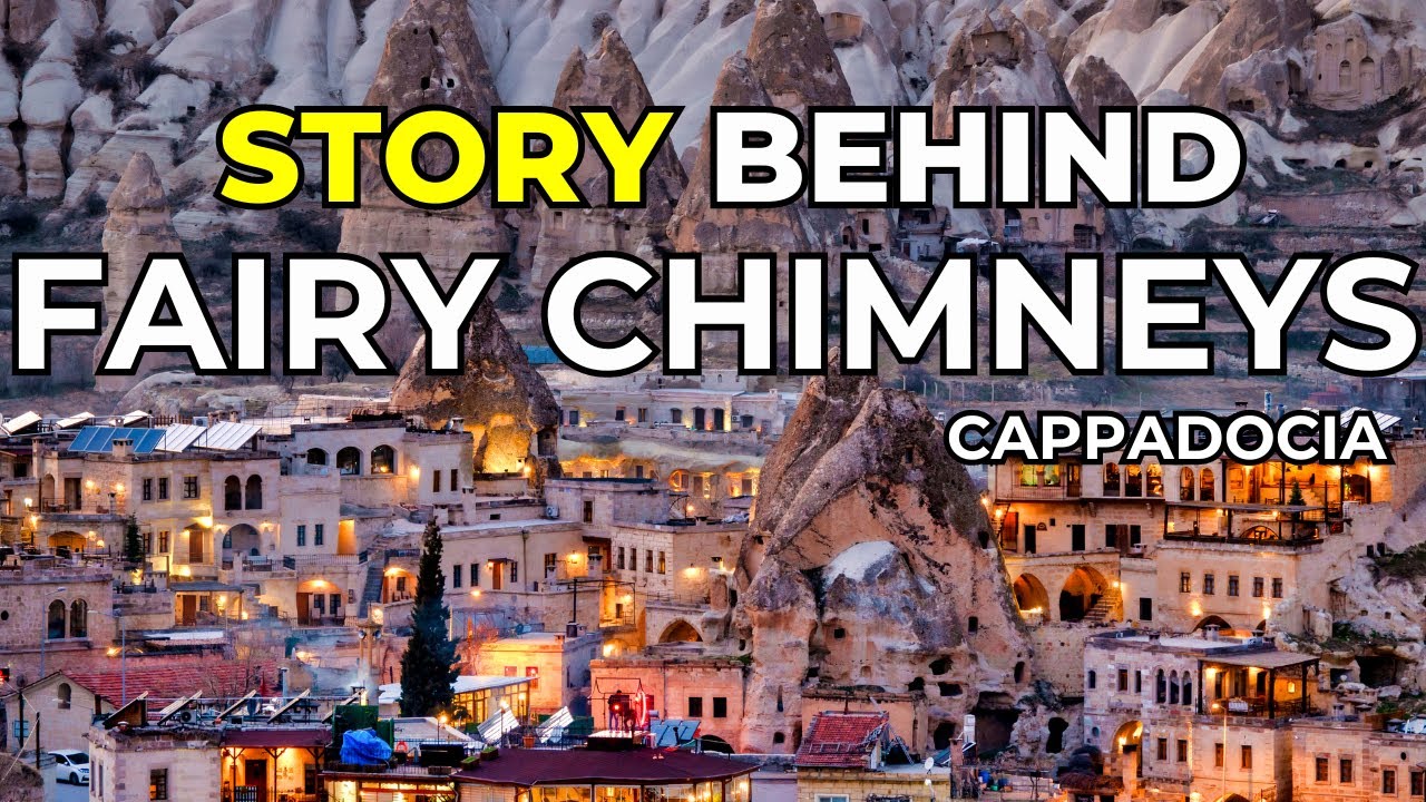 The Story Behind the Fairy Chimneys and Hot Air Balloon in Cappadocia, Turkey | Travel Video 4K