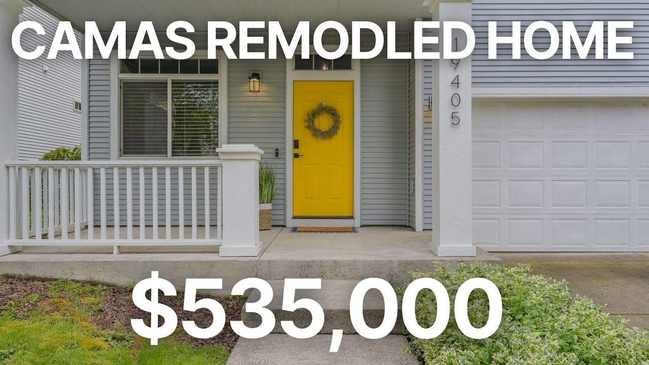 Beautifully remodeled Camas home