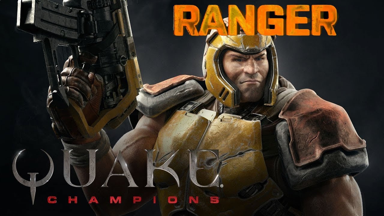 ЗБТ Quake Champions #1. Ranger. Ultra settings. PC.