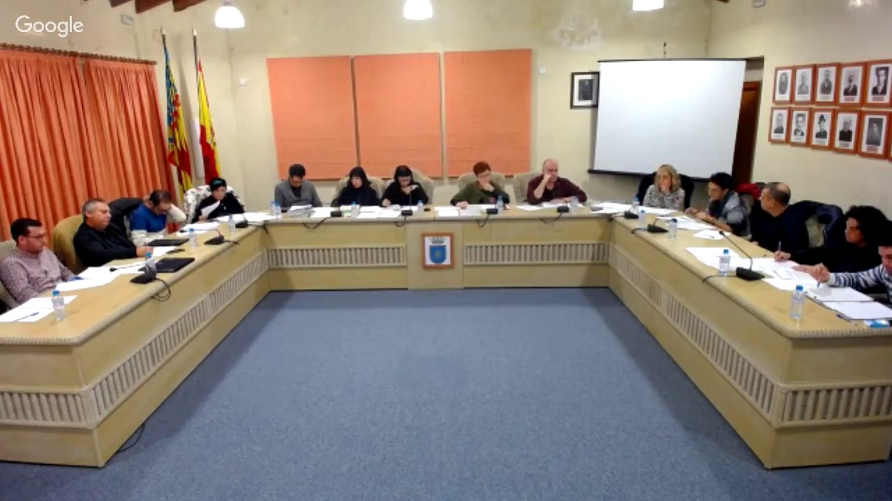 Plenari Ordinari dimarts 29 de novembre de 2016