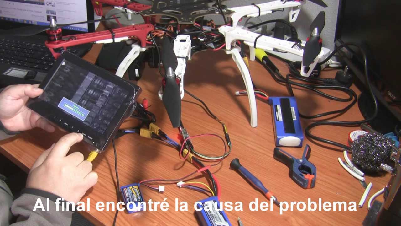 DJI F550, como monitorizar (FPV) con Zenmuse H3-2D y GoPro. Doblejotafoto