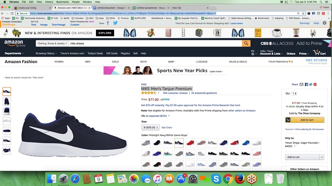 Organization for a Retail Drop Ship ebay Business