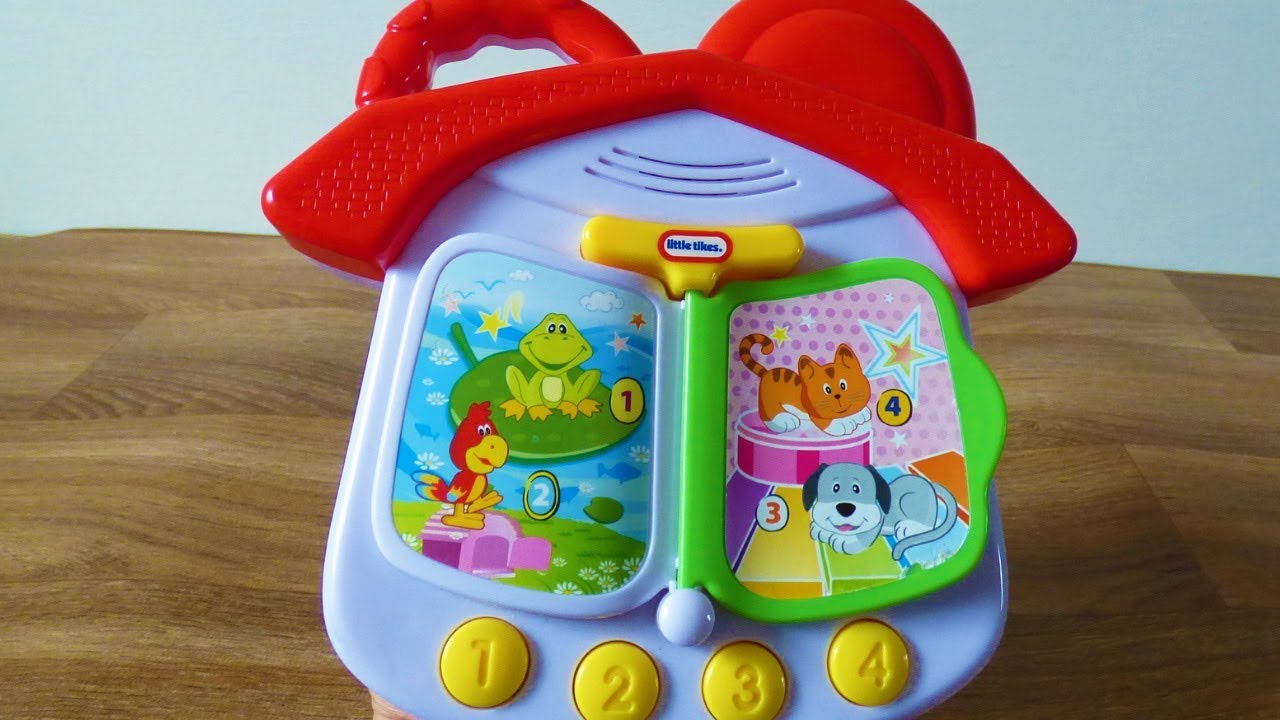 Little tikes animal and vehicle sound book for babies and toddlers