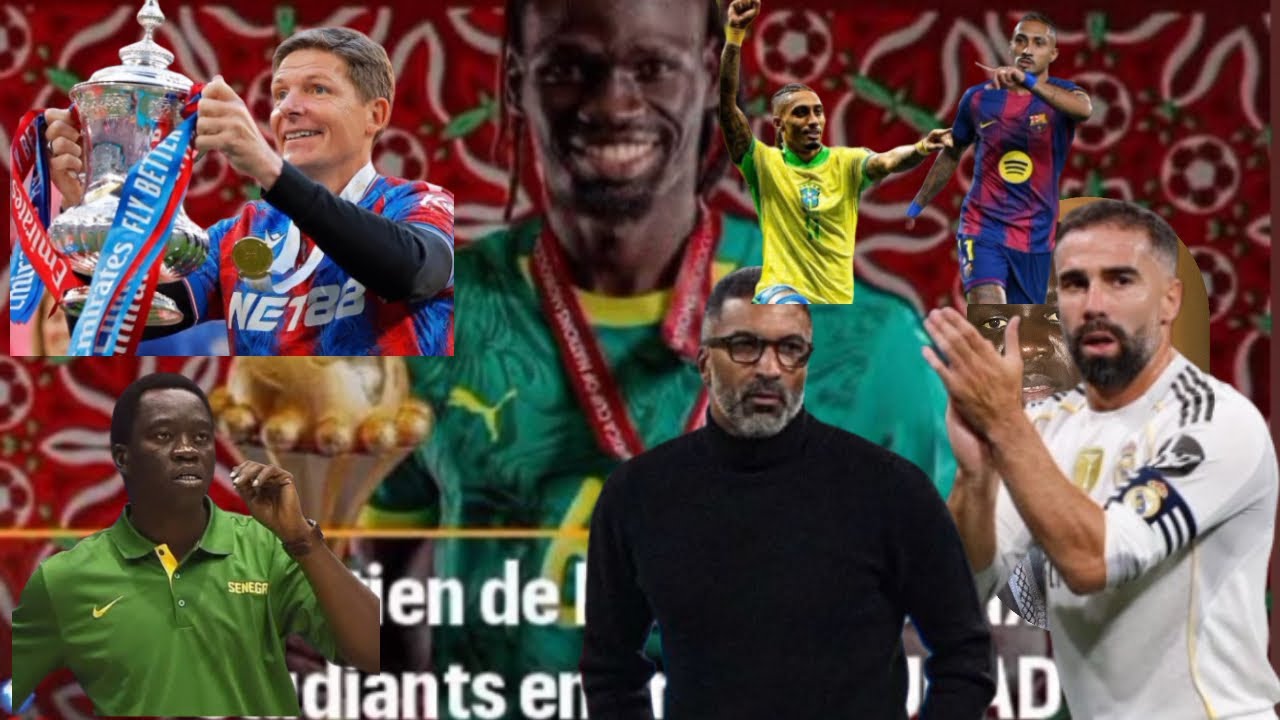 Pathé Cisse Juan Laporta, l’entraîneur du Tottenham Carbajal, l’international. Habib B.#football 