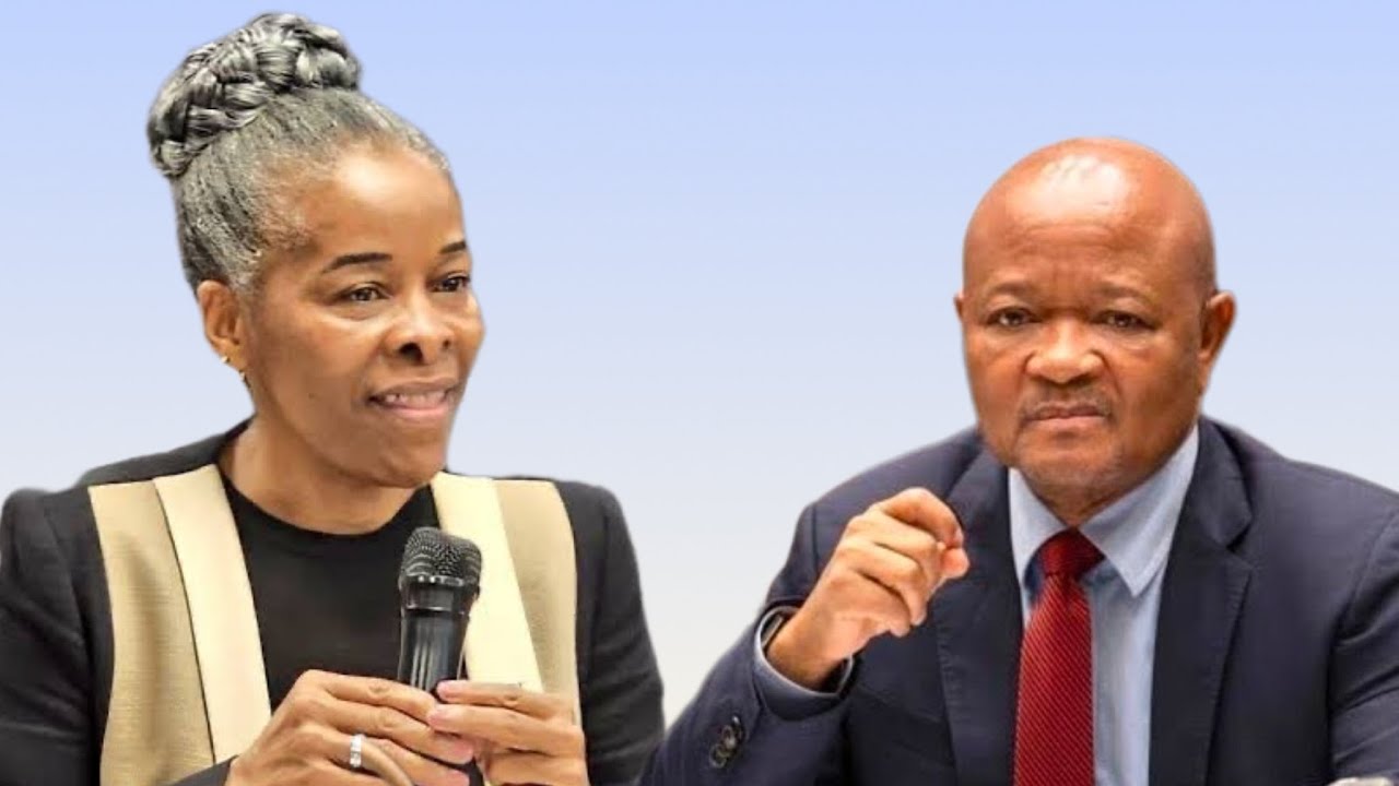 WATCH | Commissioner Baloyi confronts Mchunu | 