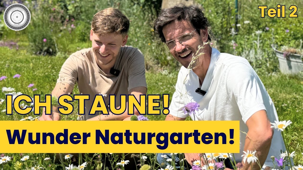 EINZIGARTIGER NATURGARTEN! Ich besuche Alexander in seinem Traumgarten - Teil 2