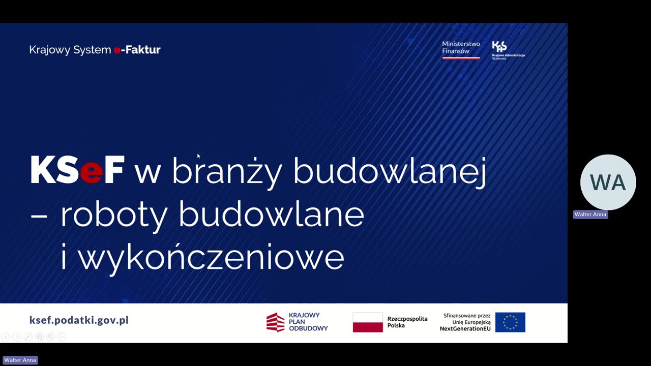 KSeF – szkolenia dla branży | Roboty budowlane