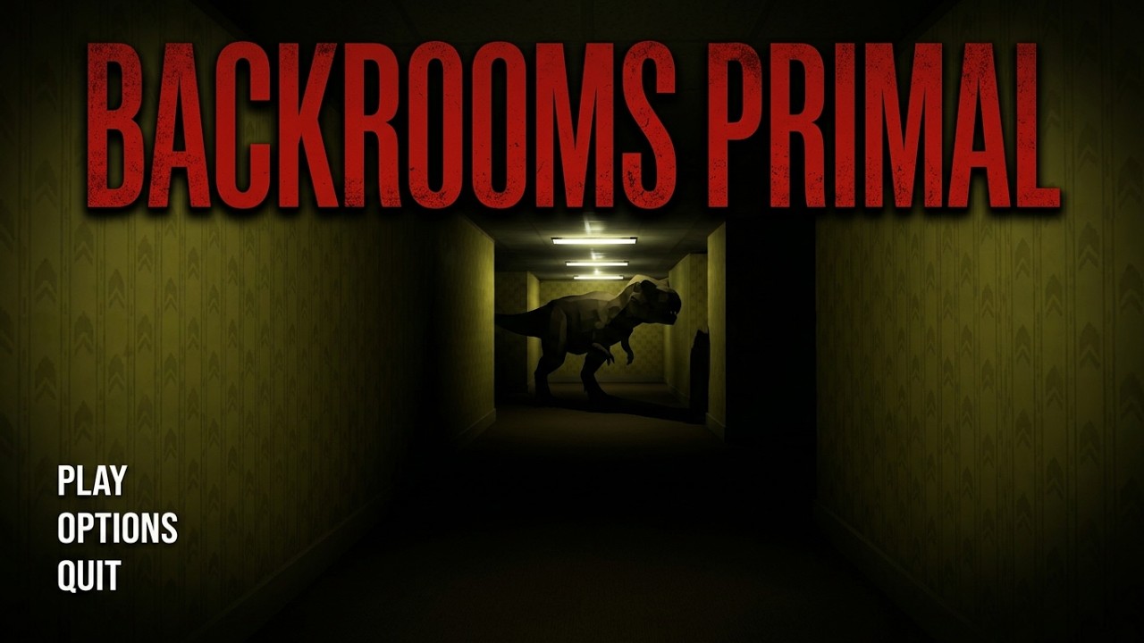 Backrooms Primal - Horror Game Playthrough