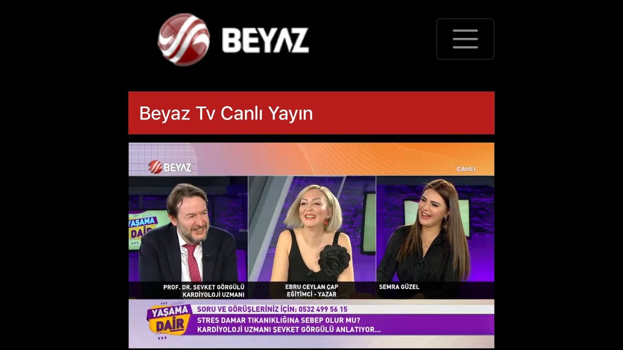 Yaşama Dair Programı | Kalp Damar Tıkanıklığı Tedavisi