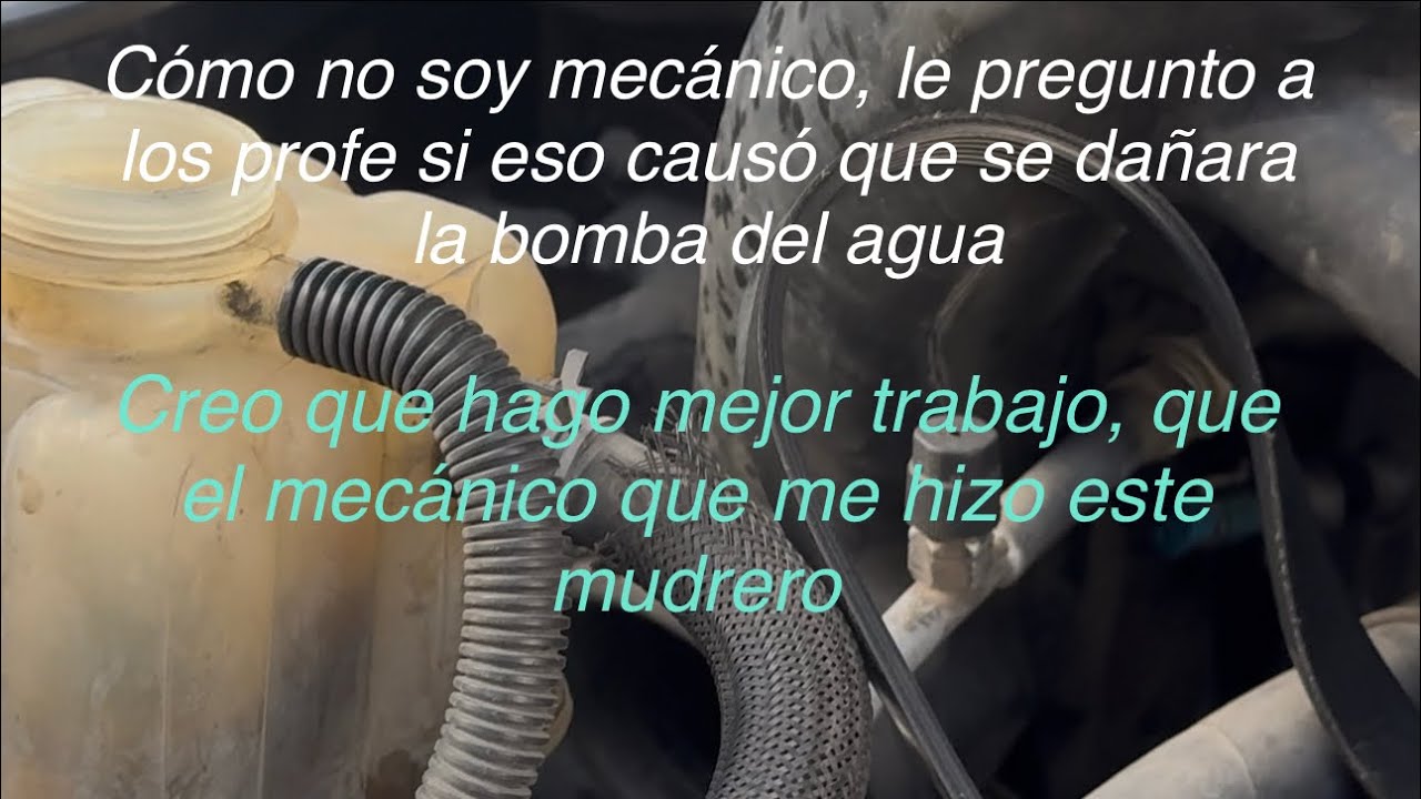 Cómo no soy mecánico, no sé si eso afectó ￼