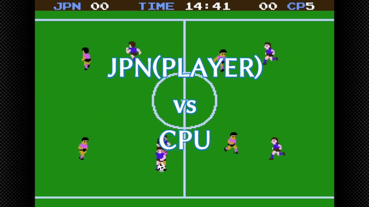 【SOCCER】151th　JPN(PLAYER) vs  CPU