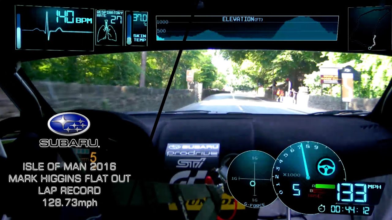 Mark Higgins Full Record Breaking POV TT Lap | Guy Martin Proper