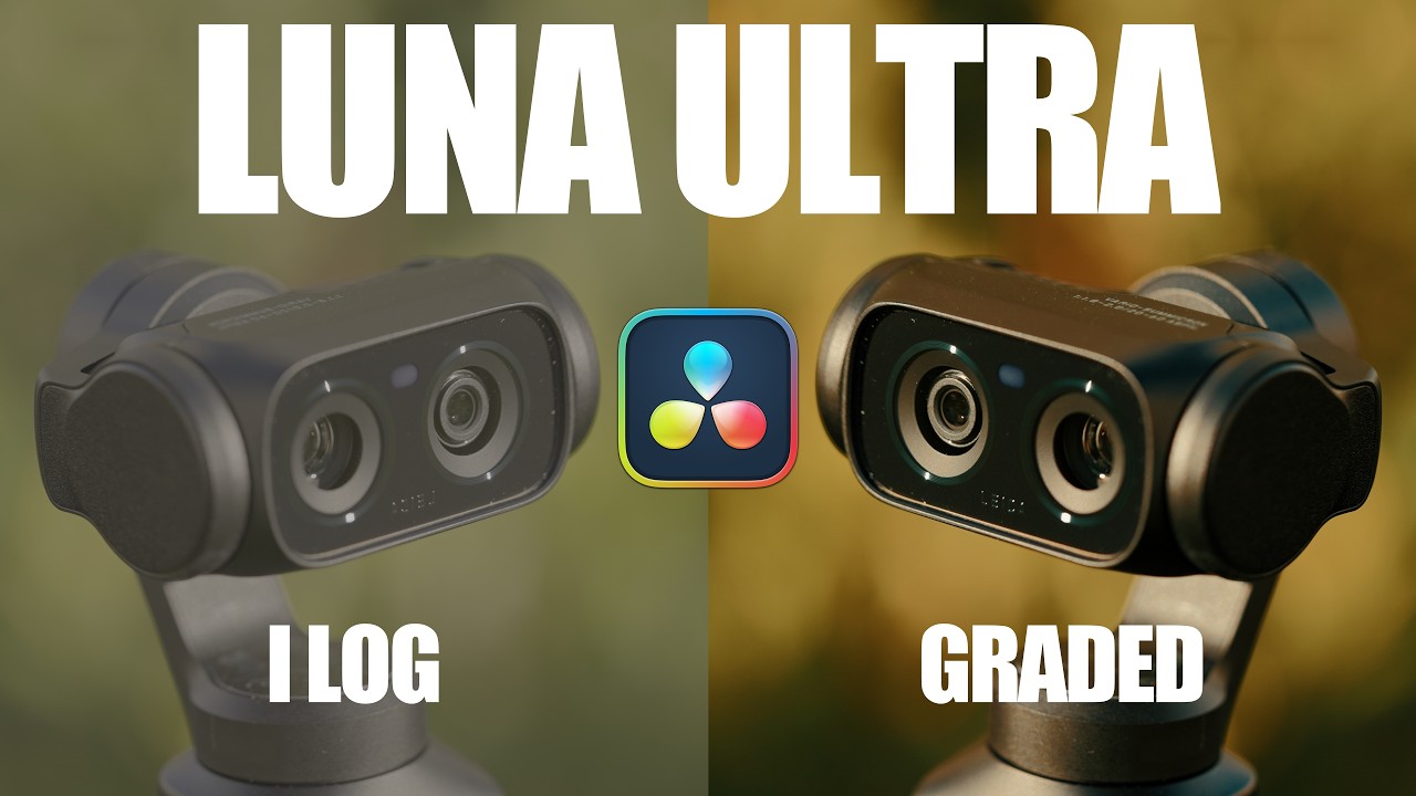 Color Grading Insta360 Luna Ultra (Free Powergrade)
